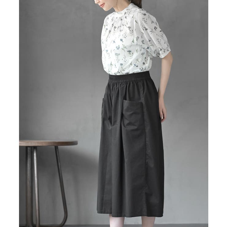 フロントタックワイドガウチョパンツ | rps | 詳細画像5 