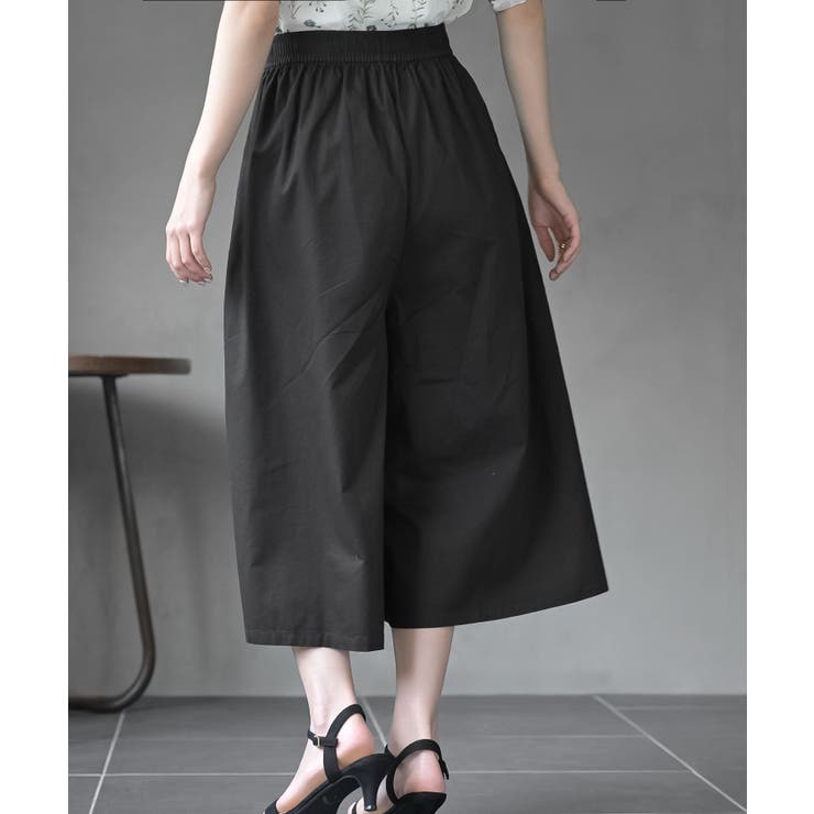 フロントタックワイドガウチョパンツ | rps | 詳細画像7 