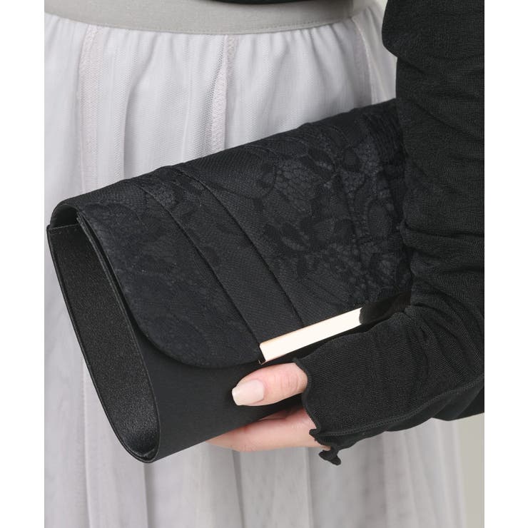 レース×サテン2WAYクラッチBAG | rps | 詳細画像11 