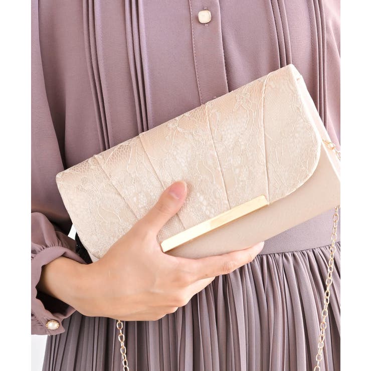 レース×サテン2WAYクラッチBAG | rps | 詳細画像17 