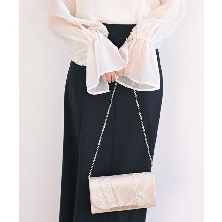 レース×サテン2WAYクラッチBAG | rps | 詳細画像20 