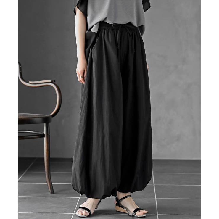 ブラック | バルーンイージーパンツ | rps