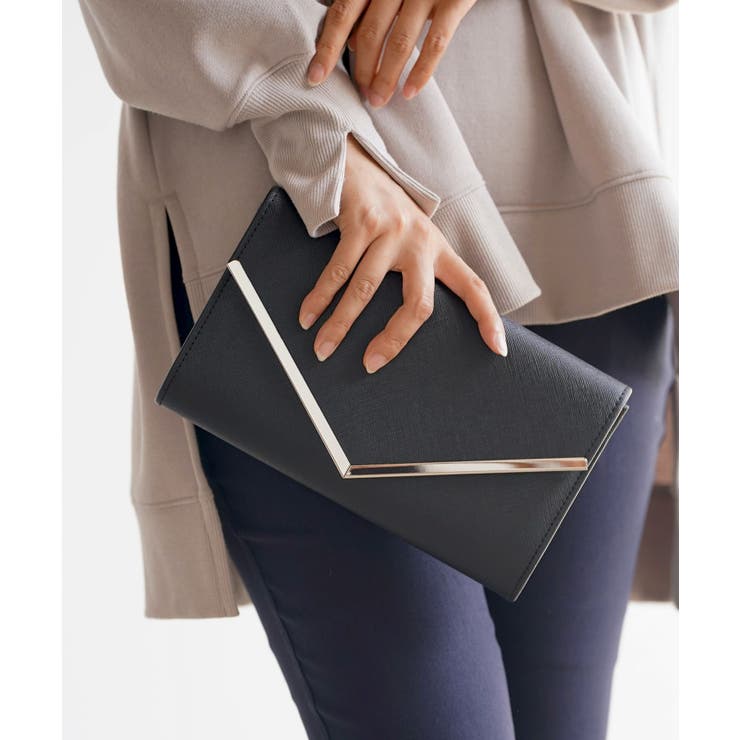 ブラック | シルバーバー２ＷＡＹクラッチバッグ | rps