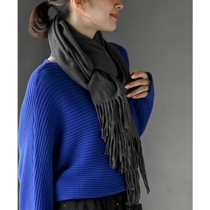 無地大判ストール | rps | 詳細画像11 