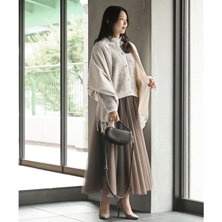 無地大判ストール | rps | 詳細画像15 