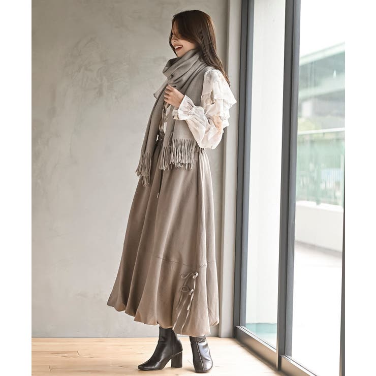 無地大判ストール | rps | 詳細画像21 