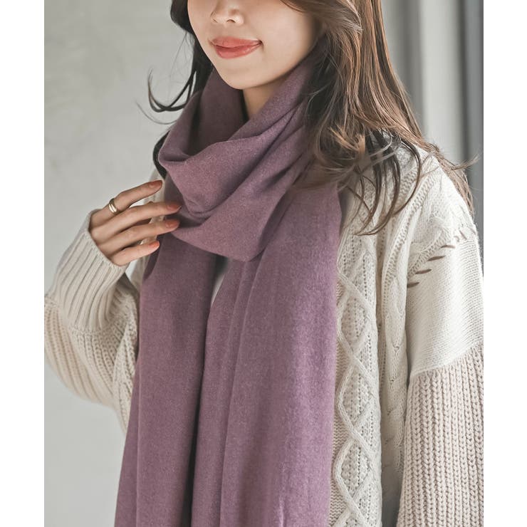 無地大判ストール | rps | 詳細画像29 