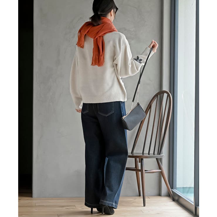 無地大判ストール | rps | 詳細画像36 