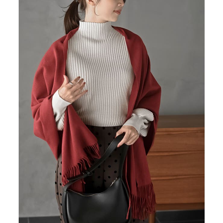 無地大判ストール | rps | 詳細画像46 