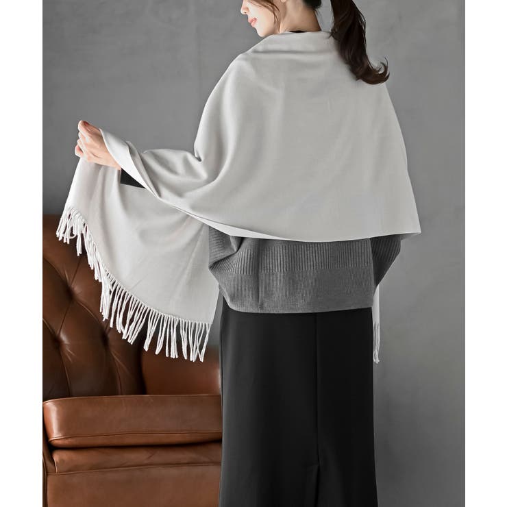 無地大判ストール | rps | 詳細画像5 