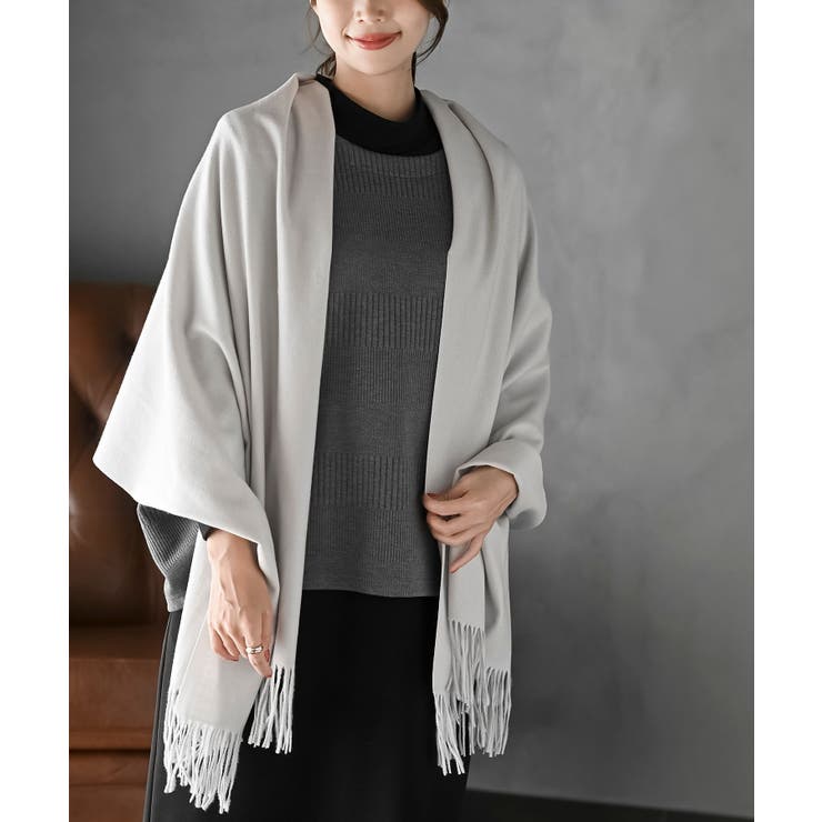 無地大判ストール | rps | 詳細画像7 