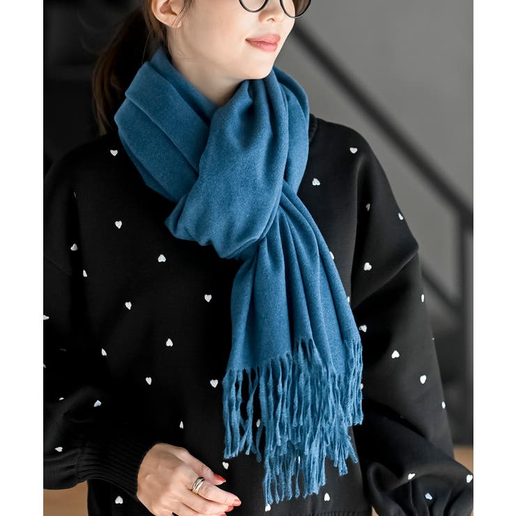 Bグリーン | 無地大判ストール | rps