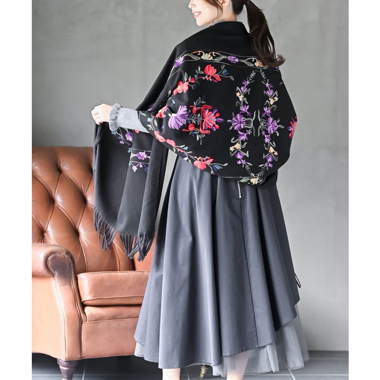 カラフル刺繍大判アソートストール | rps | 詳細画像19 