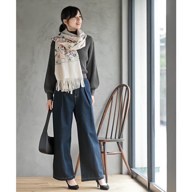 カラフル刺繍大判アソートストール[品番：RPSW0004039]｜rps（アール