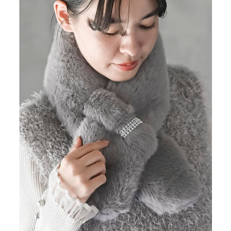 23区　新品　フェイクファー ティペット 23区｜フェイクファー ティペット | Rakuten Fashion(楽天