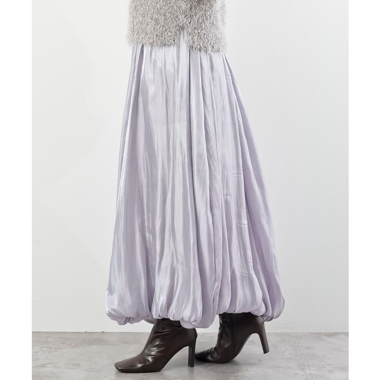 シャイニーバルーンロングスカート | rps | 詳細画像23 