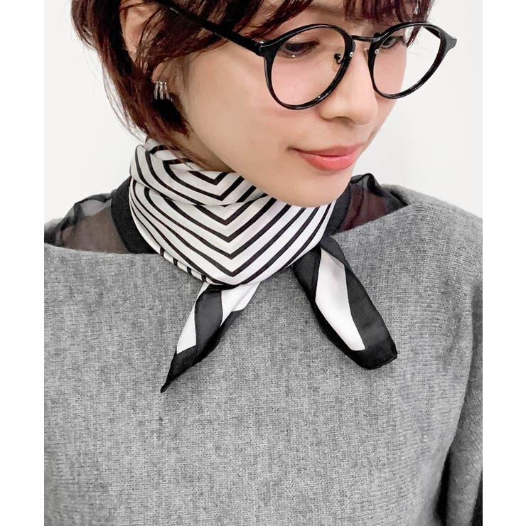 ホワイト | リング付きスカーフ | rps