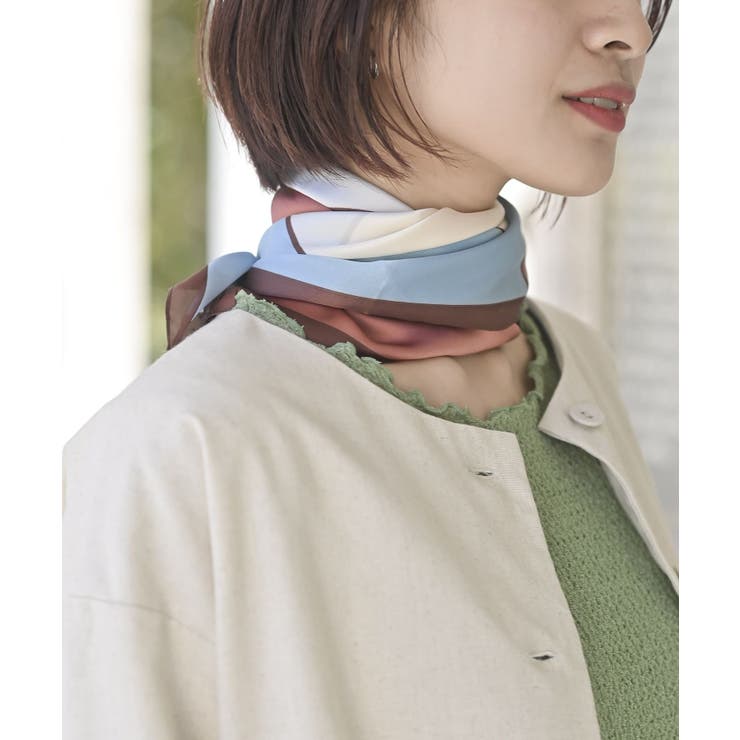 グレイッシュB | リング付きスカーフ | rps