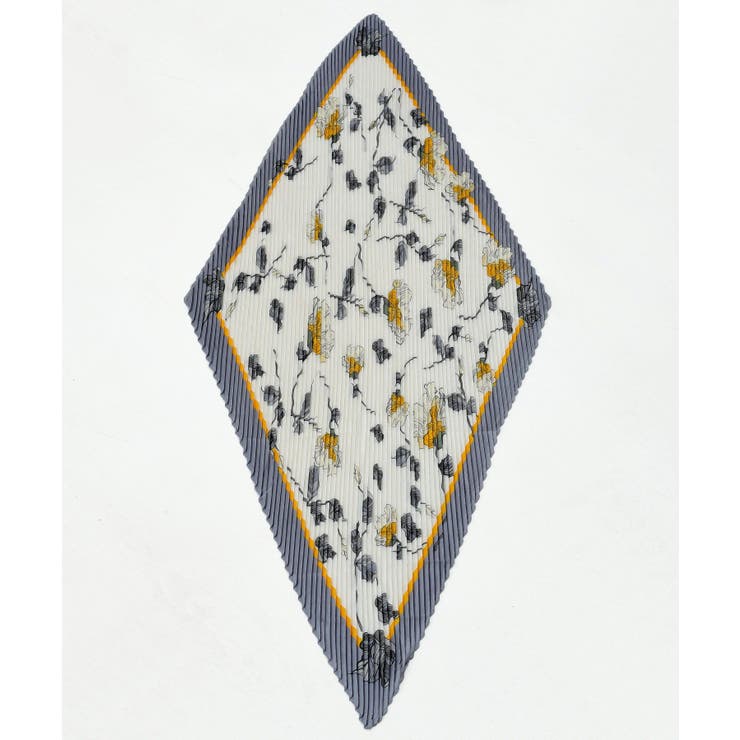 ライトグレー | リング付きプリーツスカーフ | rps