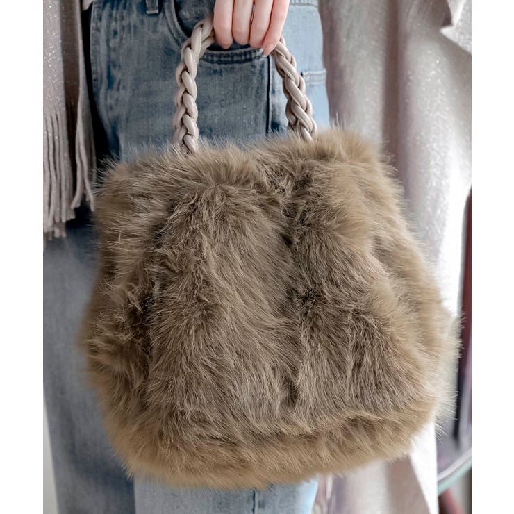 ブラウン | フェイクファーＢＡＧ | rps
