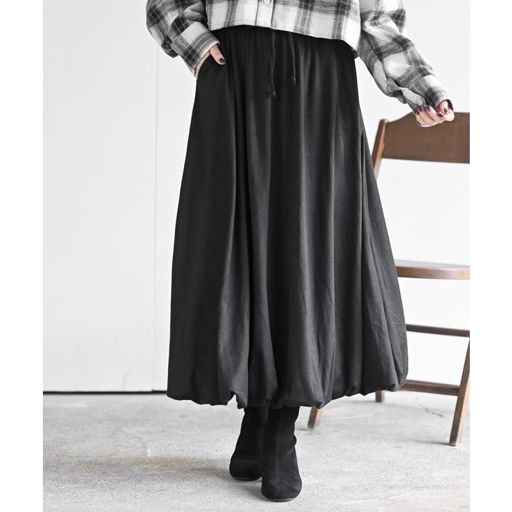 ブラック | カットバルーンスカート | rps