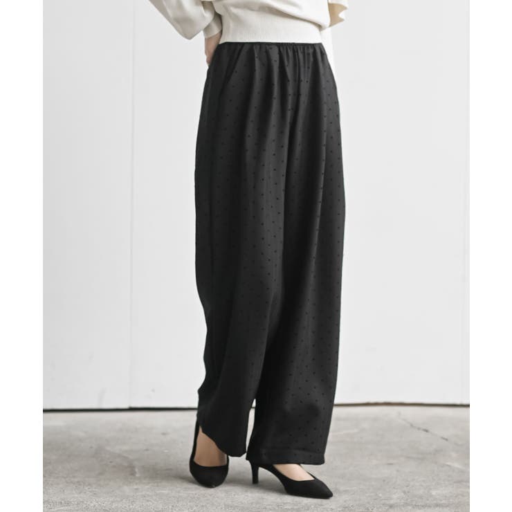 ブラック | ハートドットイージーパンツ | rps