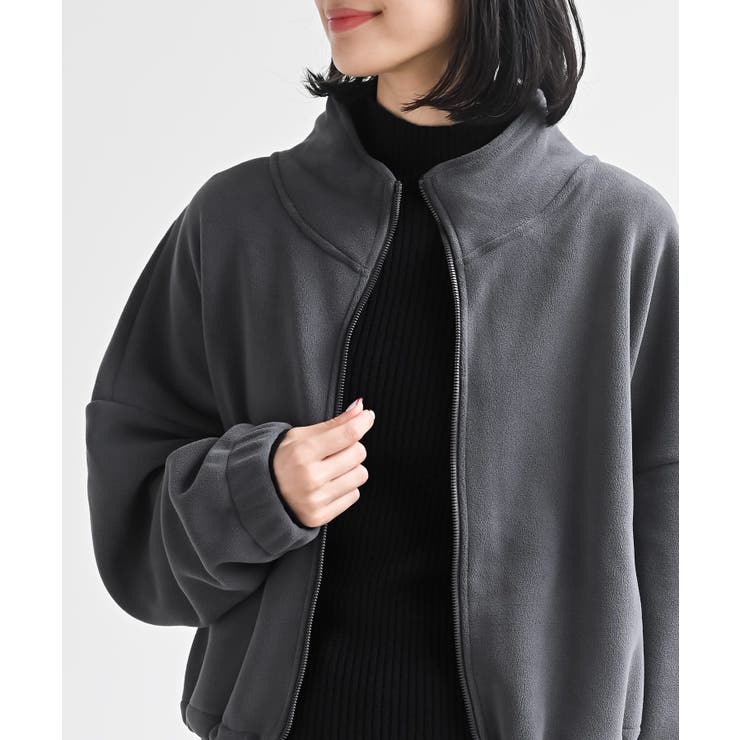 スタンドカラーフリースジャケット | rps | 詳細画像6 