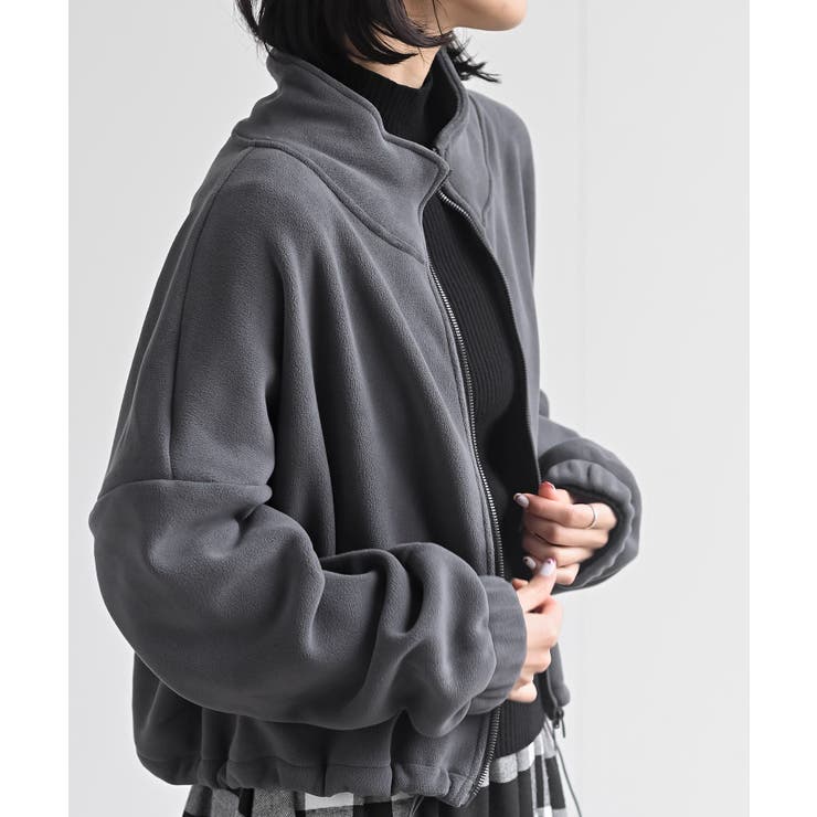 スタンドカラーフリースジャケット | rps | 詳細画像7 