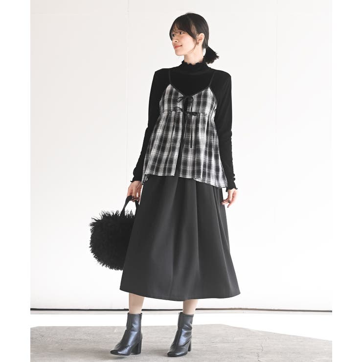 ボックスプリーツロングスカート[品番：RPSW0004260]｜rps（アール