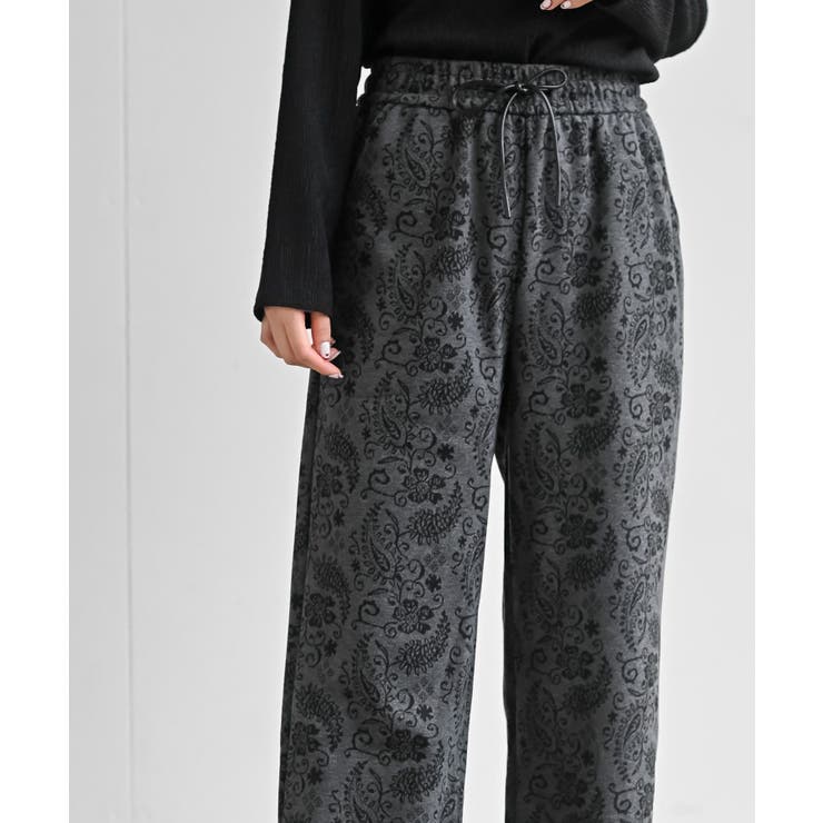 アソート柄起毛イージーパンツ | rps | 詳細画像15 