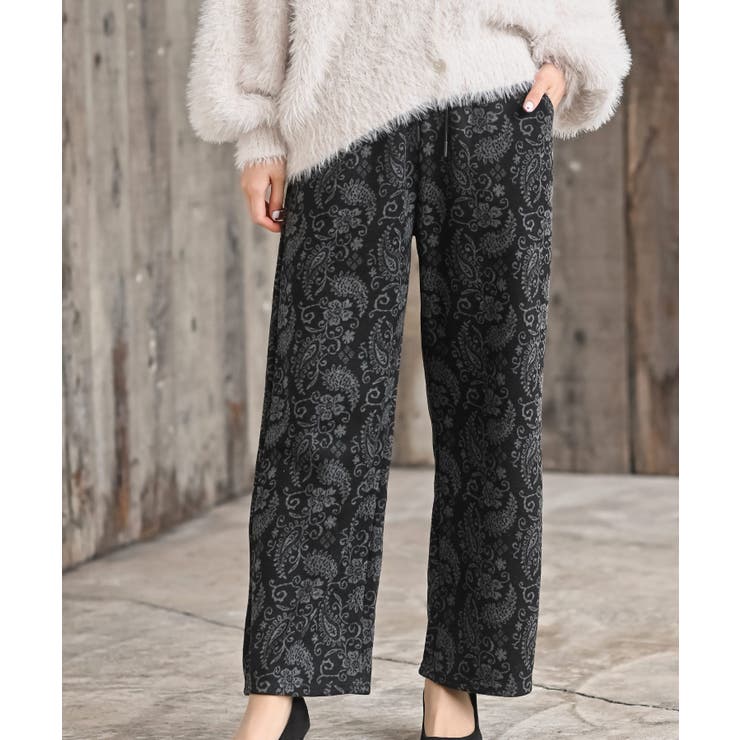 アソート柄起毛イージーパンツ | rps | 詳細画像24 