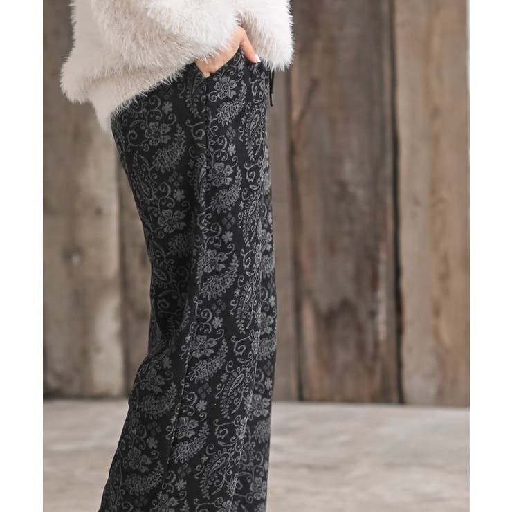 アソート柄起毛イージーパンツ | rps | 詳細画像25 