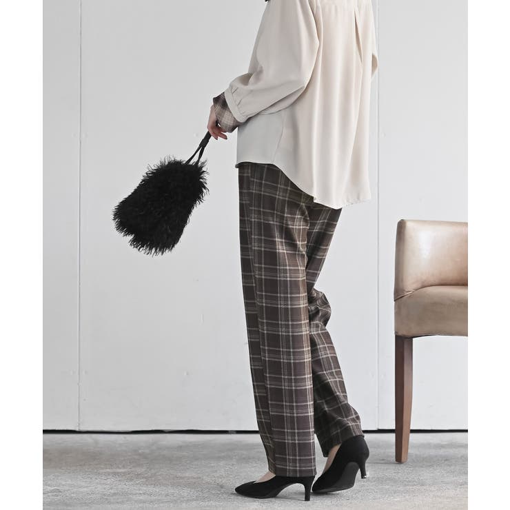 チェック柄イージーパンツ | rps | 詳細画像22 