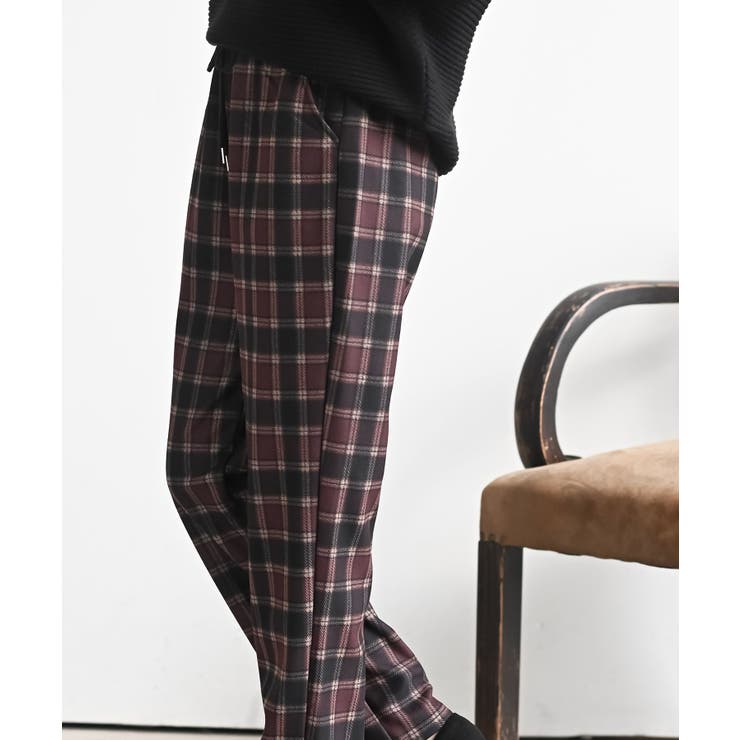 チェック柄イージーパンツ | rps | 詳細画像35 