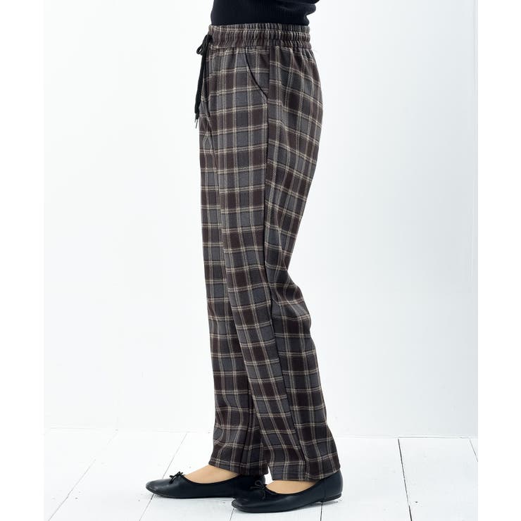 チェック柄イージーパンツ | rps | 詳細画像39 