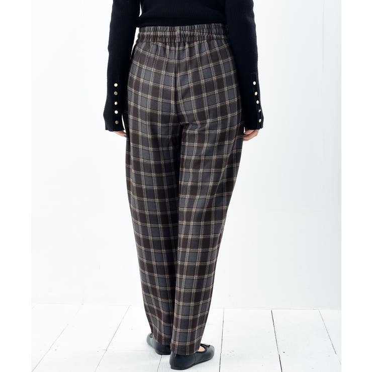 チェック柄イージーパンツ | rps | 詳細画像40 