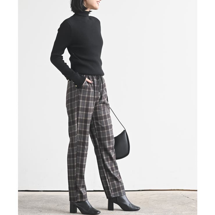 チェック柄イージーパンツ | rps | 詳細画像5 