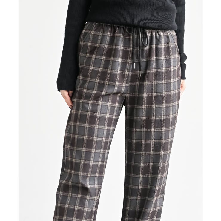 チェック柄イージーパンツ | rps | 詳細画像6 