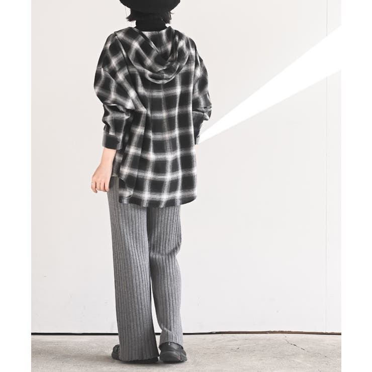 リブニットイージーパンツ | rps | 詳細画像14 