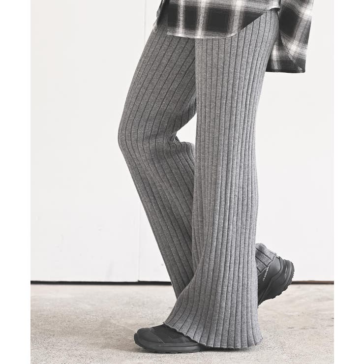 リブニットイージーパンツ | rps | 詳細画像17 