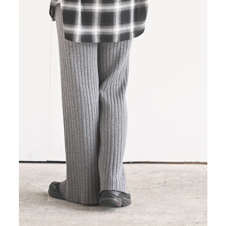 リブニットイージーパンツ | rps | 詳細画像18 