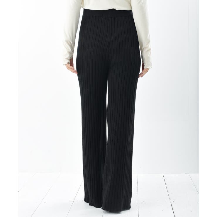 リブニットイージーパンツ | rps | 詳細画像21 