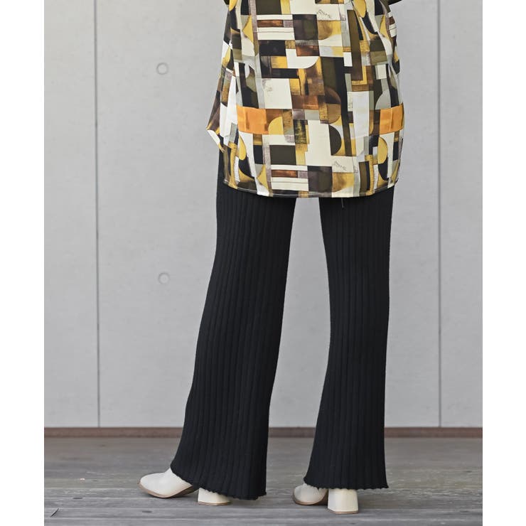 リブニットイージーパンツ | rps | 詳細画像8 