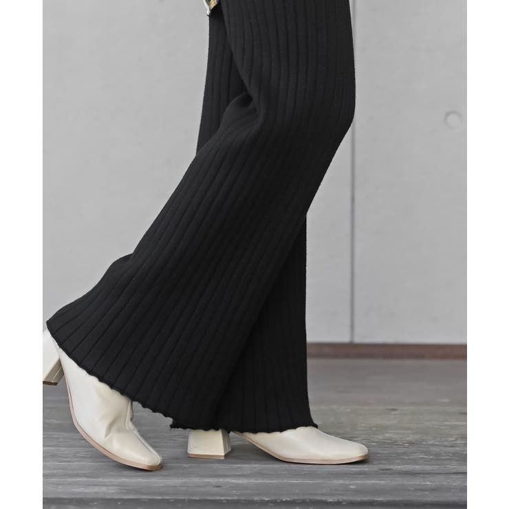 リブニットイージーパンツ | rps | 詳細画像9 