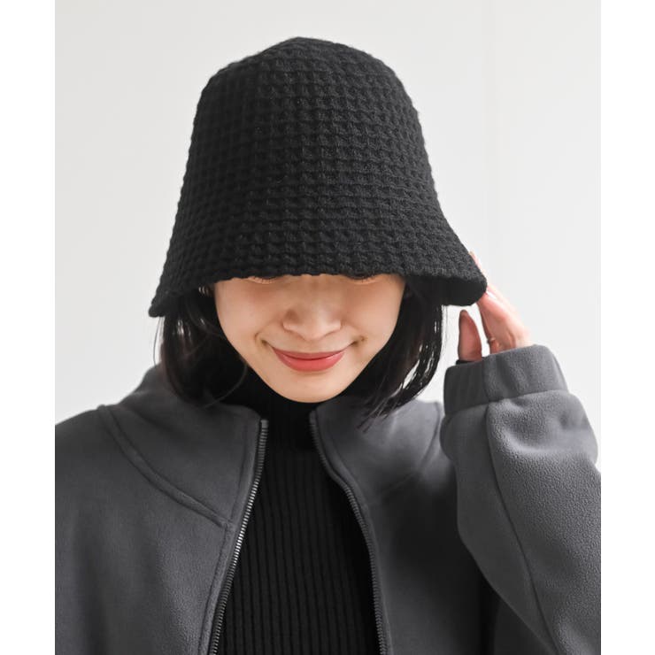 ワッフル編みハット | rps | 詳細画像10 