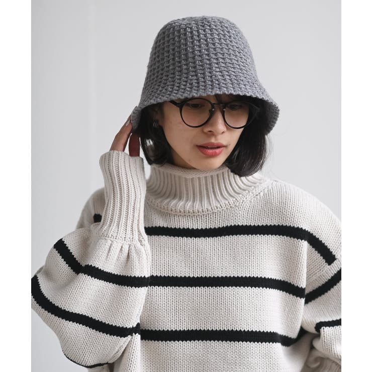 ワッフル編みハット | rps | 詳細画像16 