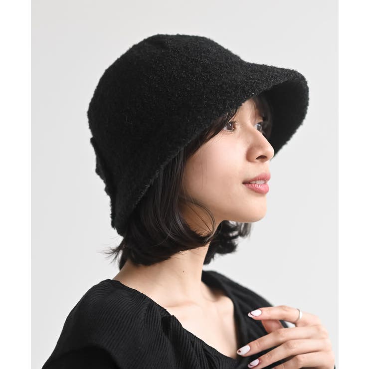 ブラック | ＢＡＣＫリボンブークレーＨＡＴ | rps