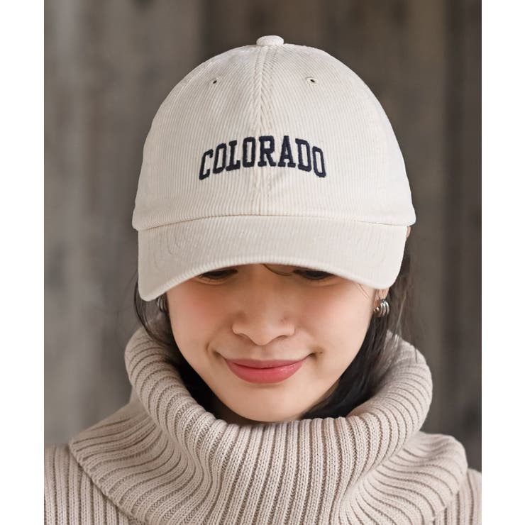 アイボリー | コーデュロイロゴキャップ | rps