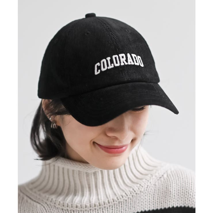 ブラック | コーデュロイロゴキャップ | rps