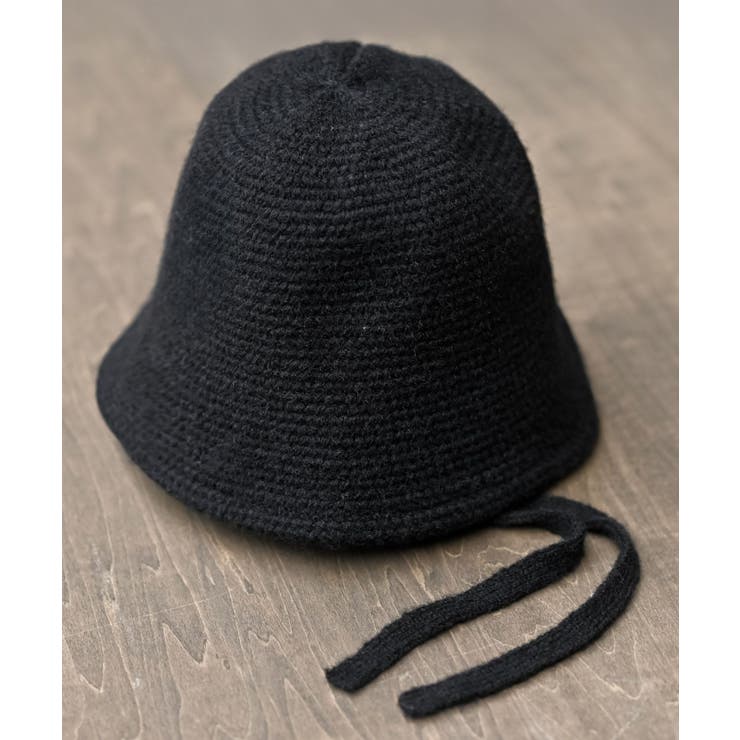 ＢＡＣＫリボン柄編みバケットハット | rps | 詳細画像17 